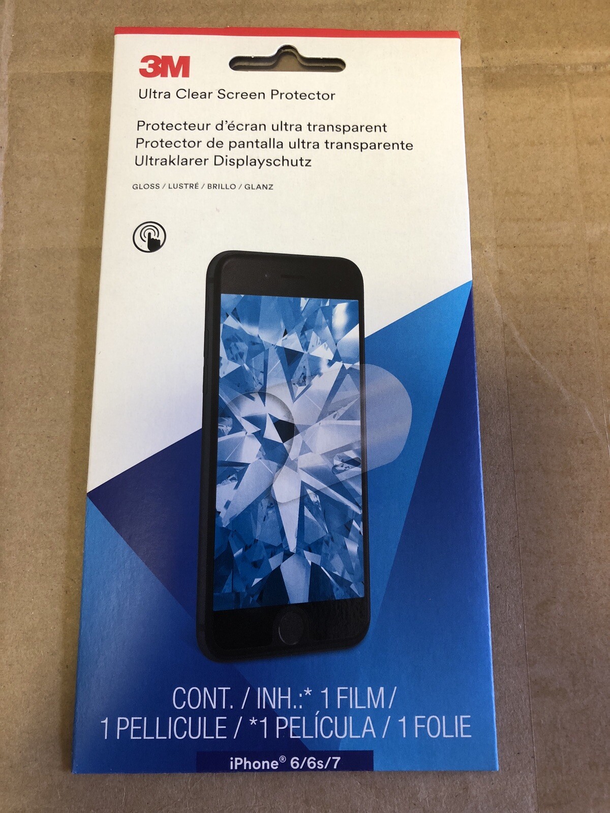 3M Ultra Clear Screen Protector for Apple iPhone 6/6S/7/8 UCPAP001