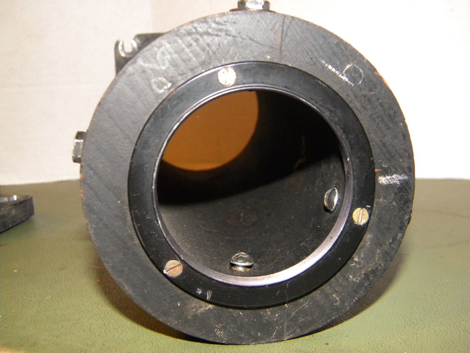 Goerz Red dot Apo Artar 24″ [610mm] F11 Lens for 11X14 #784602 Barely Used Rare