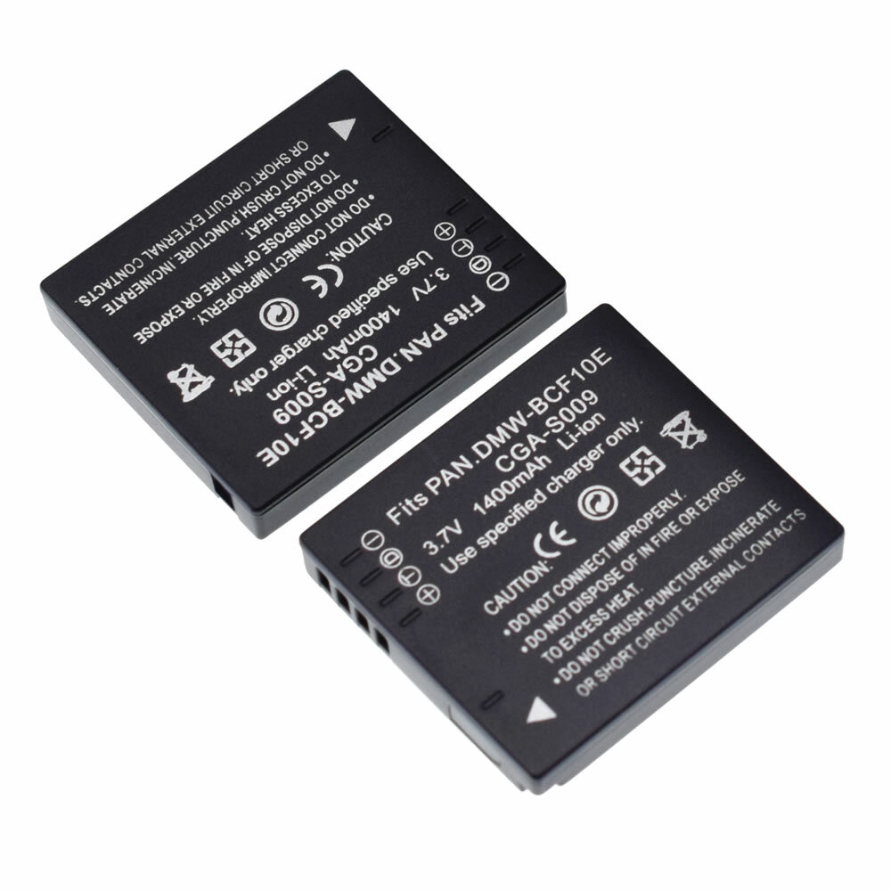 Battery or Charger for Panasonic DMW-BCF10 Lumix DMC-FS42 DMC-FS62 DMC-FS33 FS30