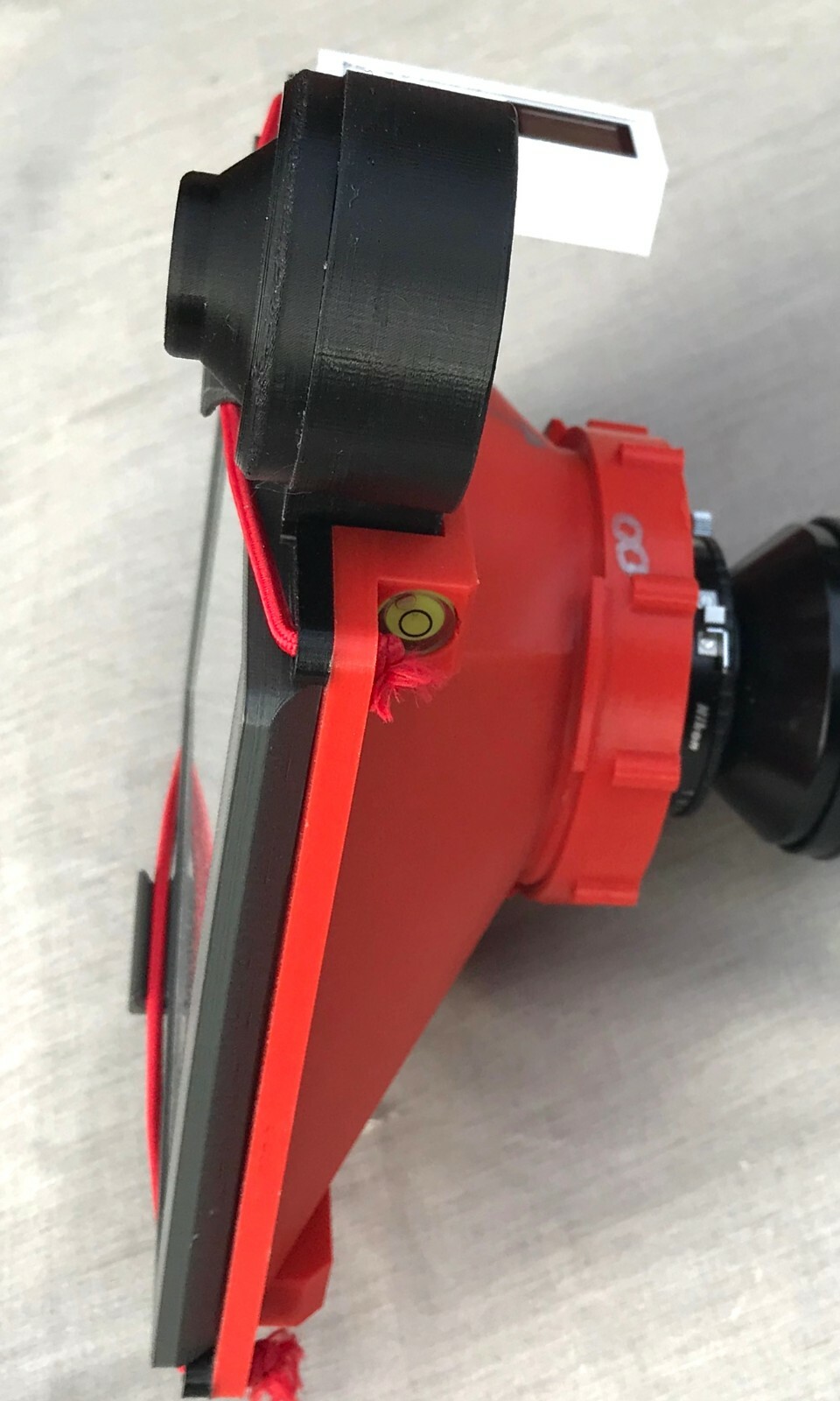 3d printed WillTravel Viewfinder for the WillTravel camera buyer (only)