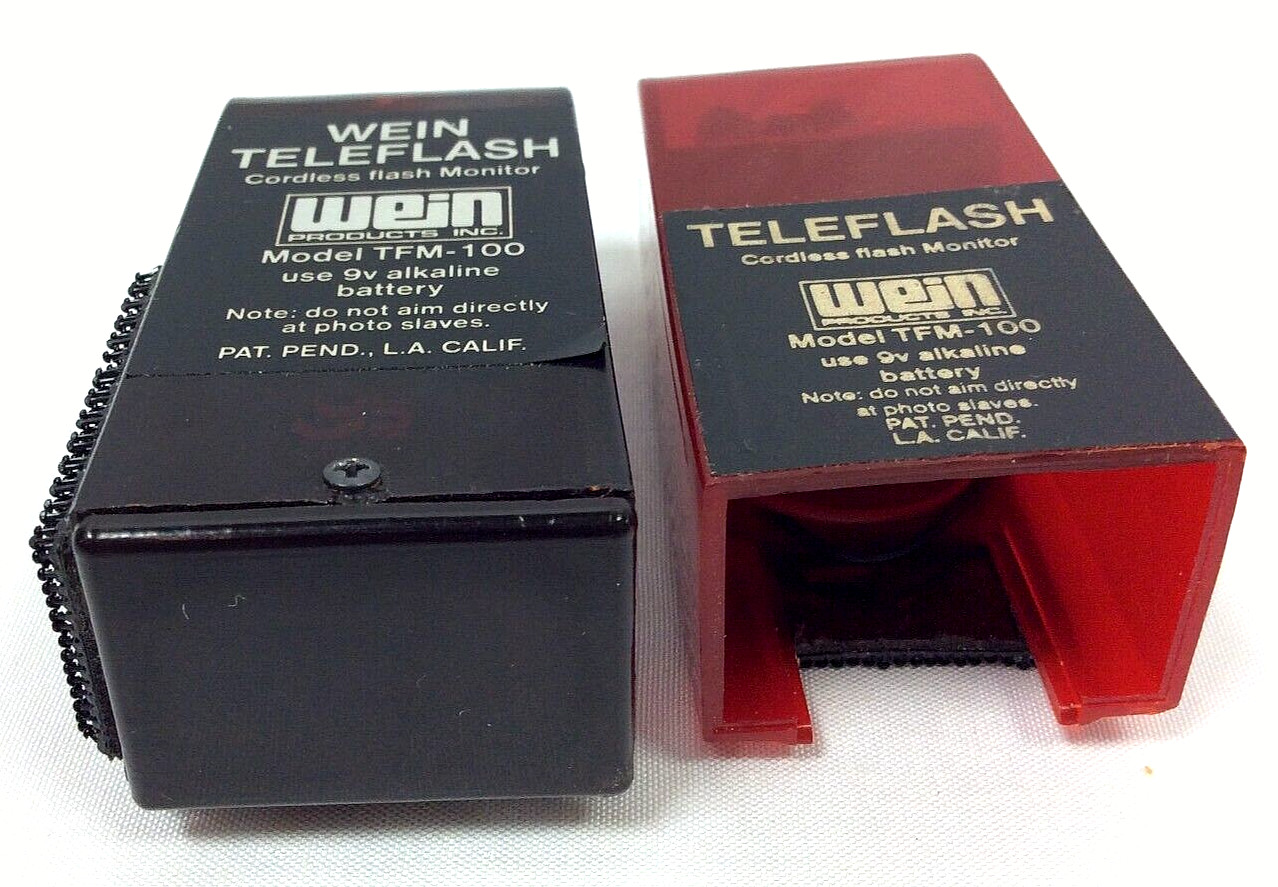 WEIN Ultra Slave WP-SSL / Meter Mate / Two (2) Teleflash TFM-100 ~ Untested T57