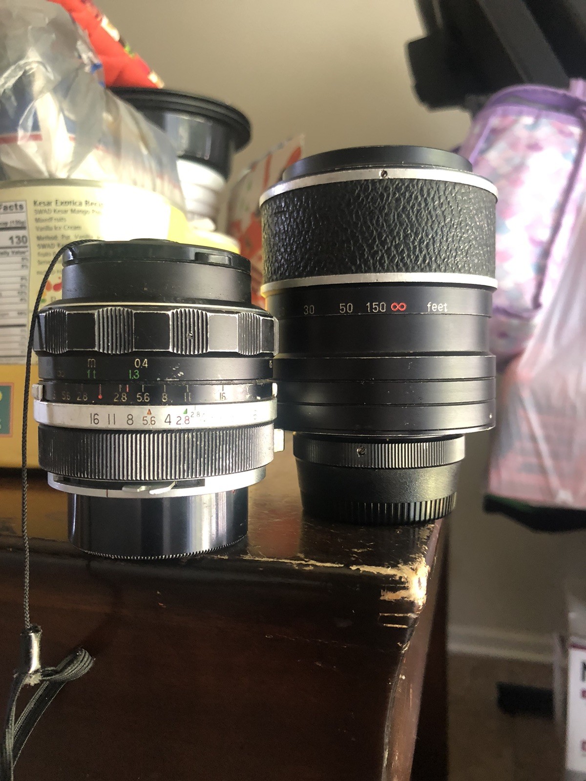 Soligor 35mm F2.8 And Focal 250mm F5.6 Non Ai Lenses For Nikon F
