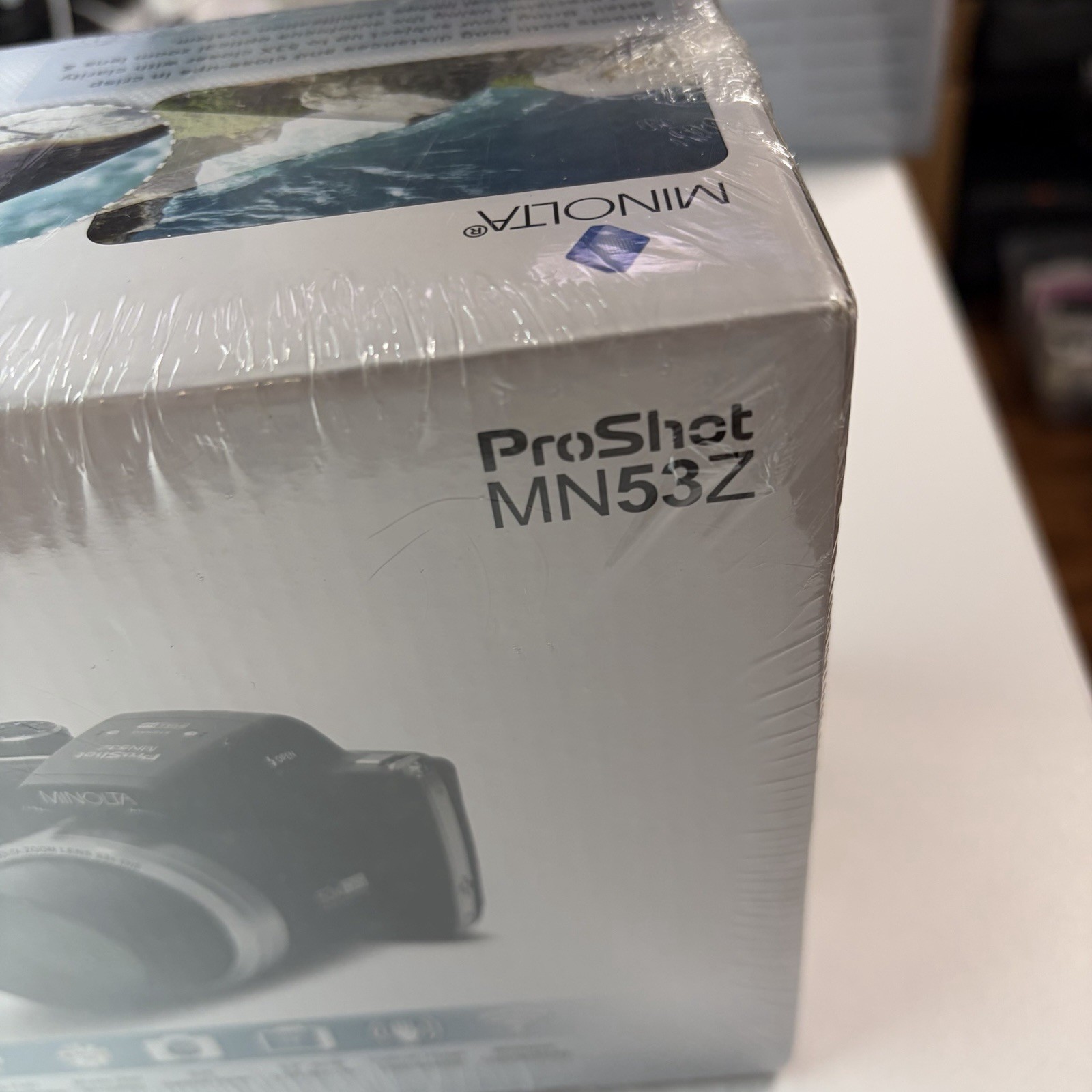 Minolta ProShot MN53Z Bridge Camera Black 16MP 53x Optical Zoom Wi-Fi