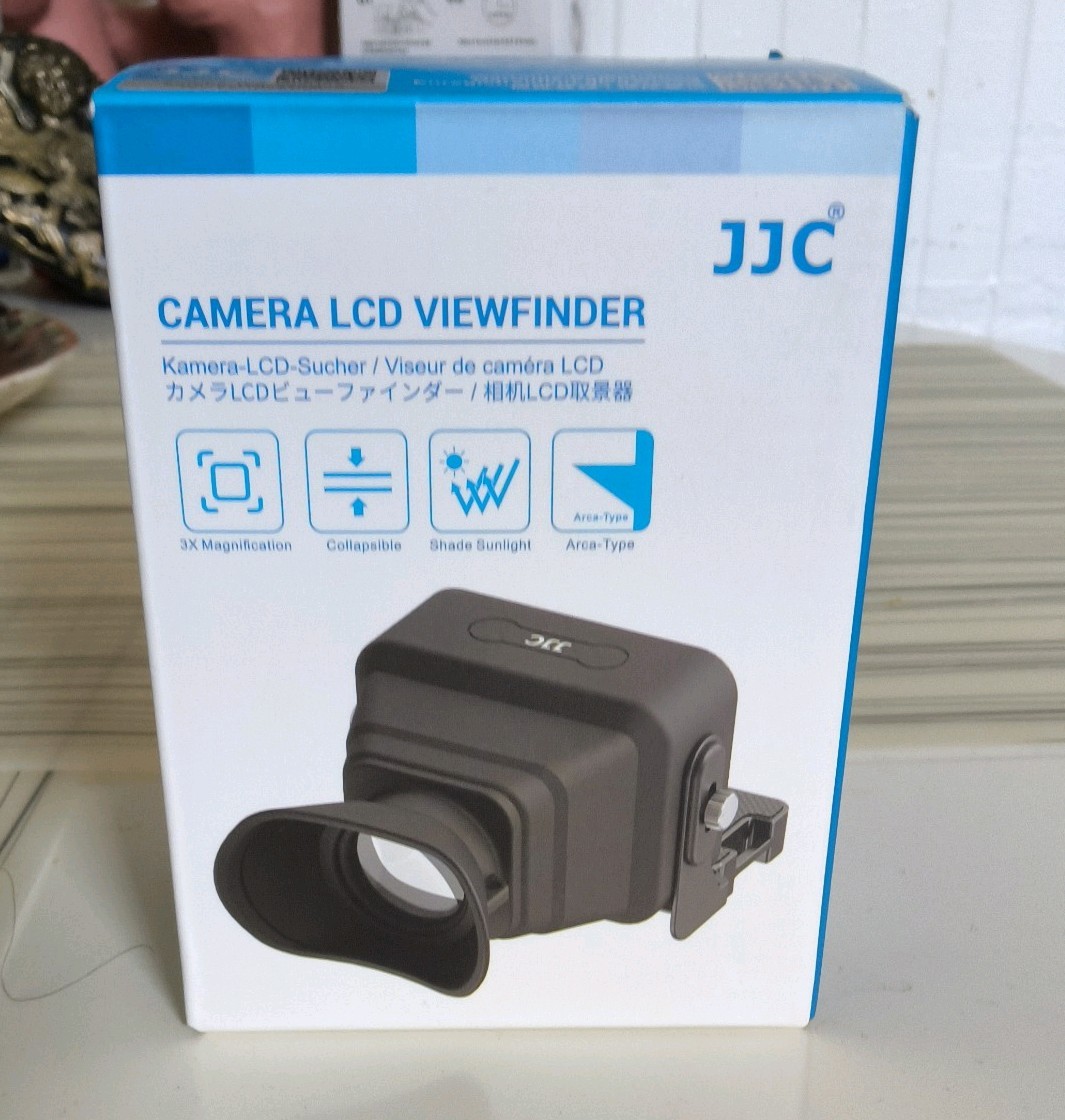 JJC LVF-PRO1 Camera LCD Viewfinder – 300%-magnified view for LCD Screen
