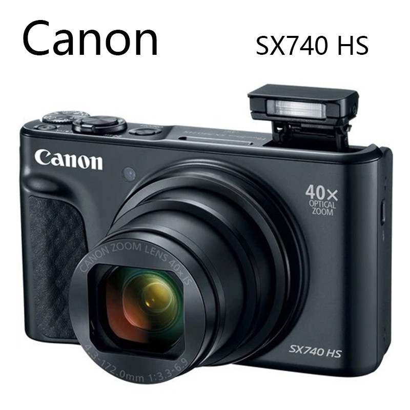 Canon PowerShot SX740 HS 4K Video Digital Compact Camera 20.3MP 40x Optical Zoom