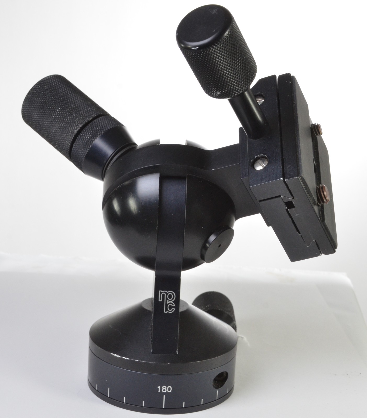 NPC ProHead Tripod Head Pan Tilt Amrus Shpigel Joint Quick Release w/plate-READ