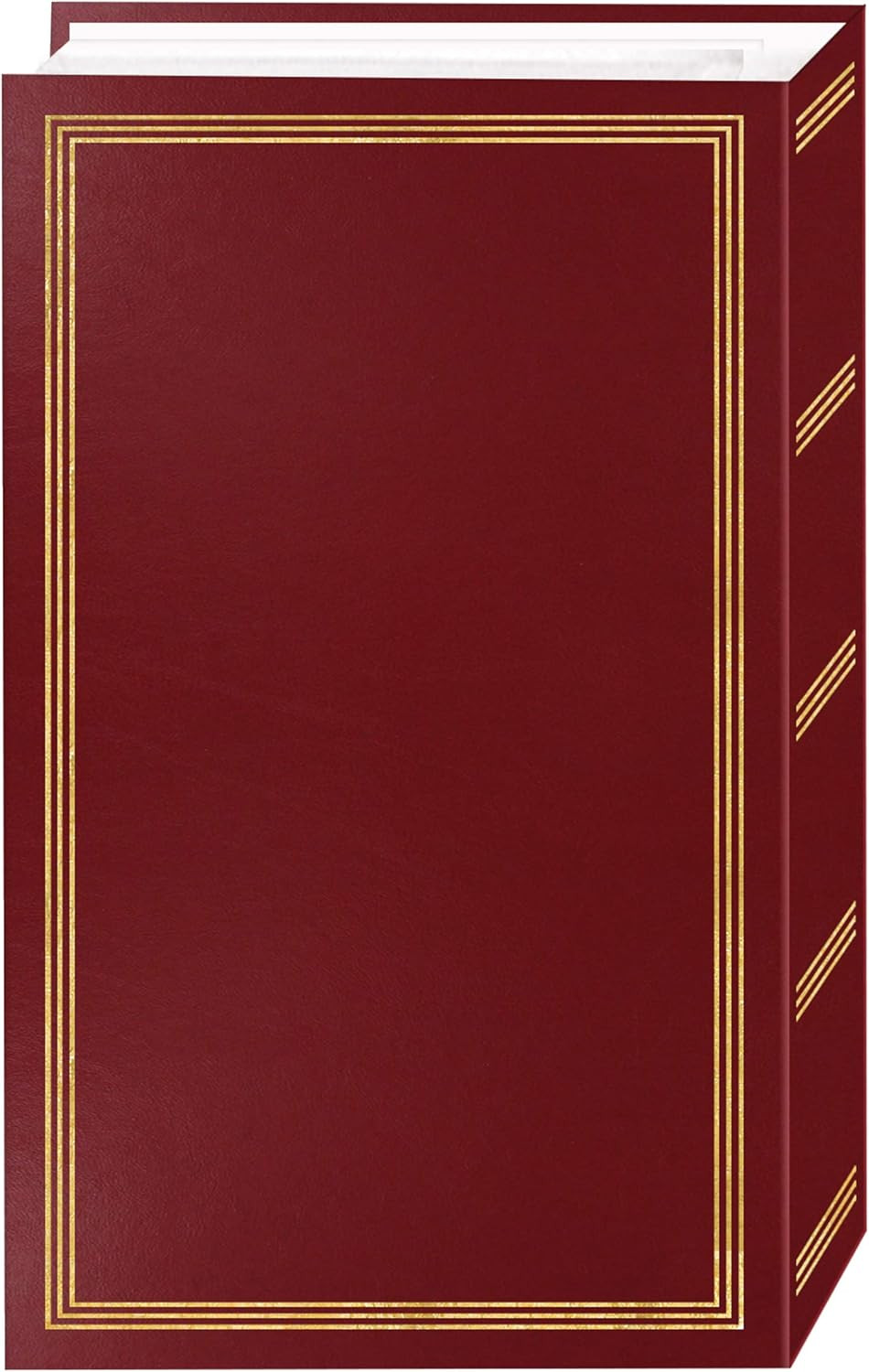 3-Ring Pocket BURGUNDY Album for 504 Photos – 4″X6″