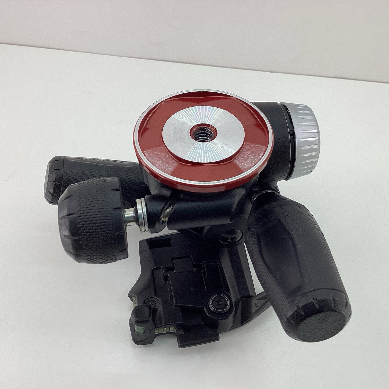 Manfrotto MHXPRO-3W 3-Way Tripod Head Smooth Pan Tilt 3 Bubble Levels Italy