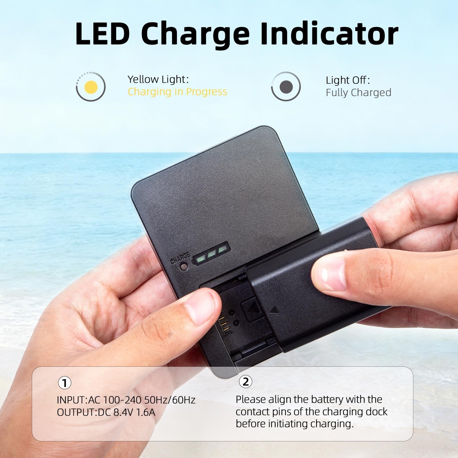 NP-FZ100 Battery Charger for Sony A7IV A7C A7R IV FX3 FX30 A6700