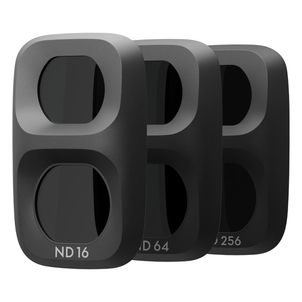 DJI Osmo Pocket 4 Pro (Pocket 4P) ND Filter Kit – ND16 / ND64 / ND256 (Black)