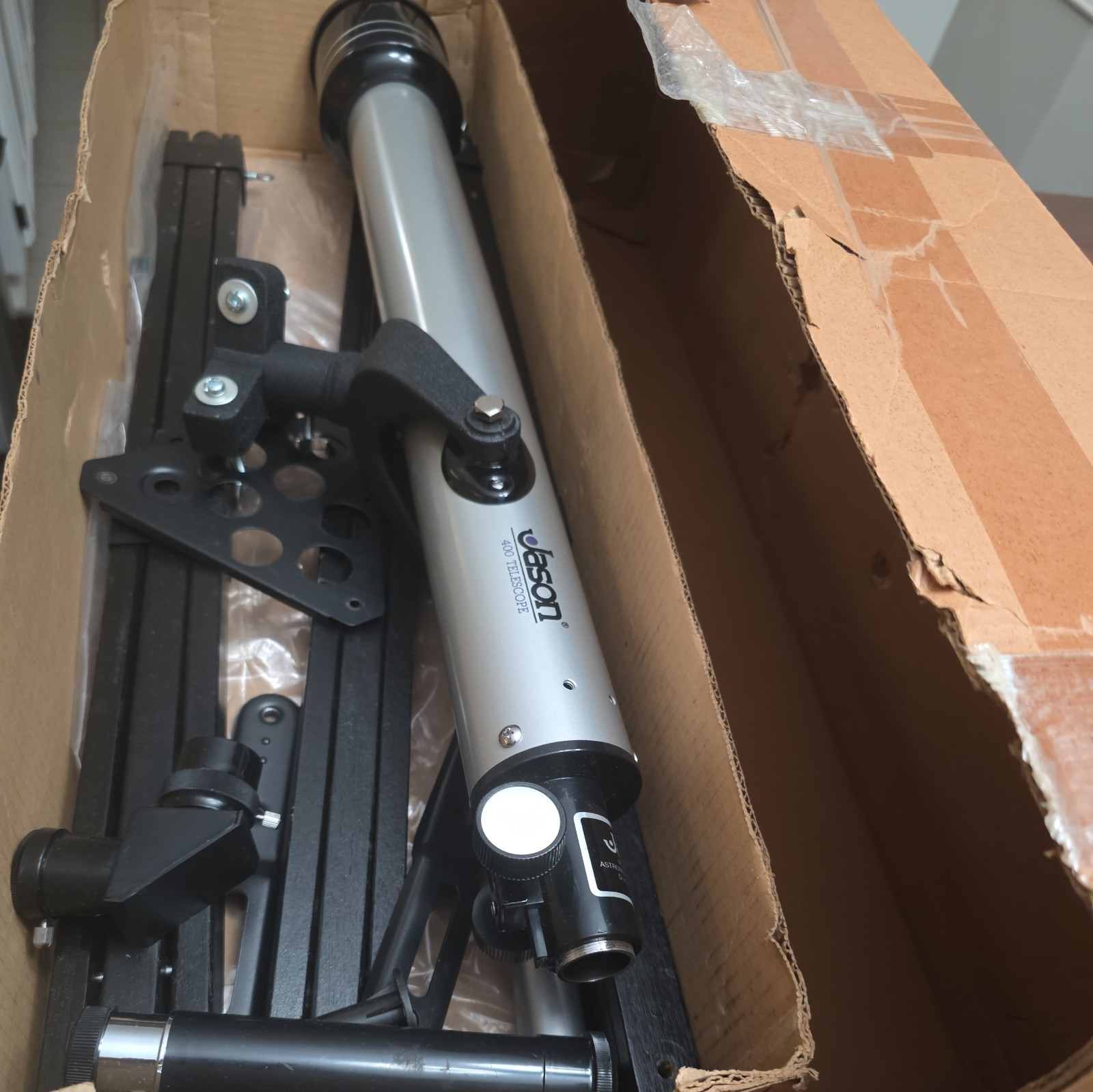 RARE Jason Astronomical Telescope 400x Model 306-S7 Vintage