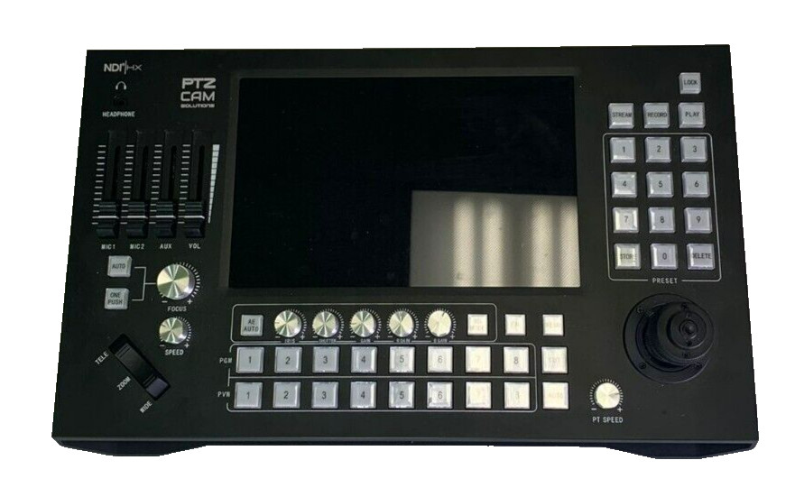 PTZCAM Switch N8 – 8 Channel NDI Switcher and PTZ Controller w/RTMP Streaming