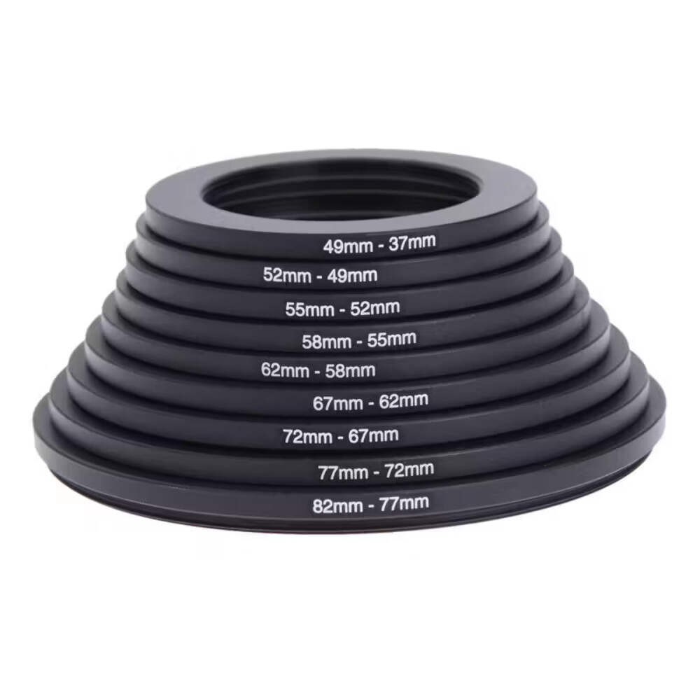Step-Up Step-Down Lens Filter Adapter Ring Set of 18 – Compatible with 37-82mm C