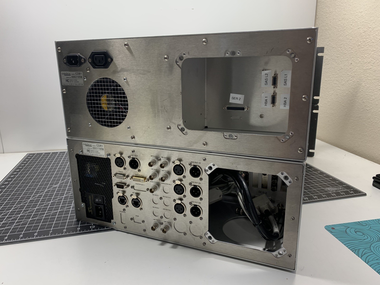 Codex CDR1 Rackmount Audio Recorder with CDB1 Disk Pack | #R614