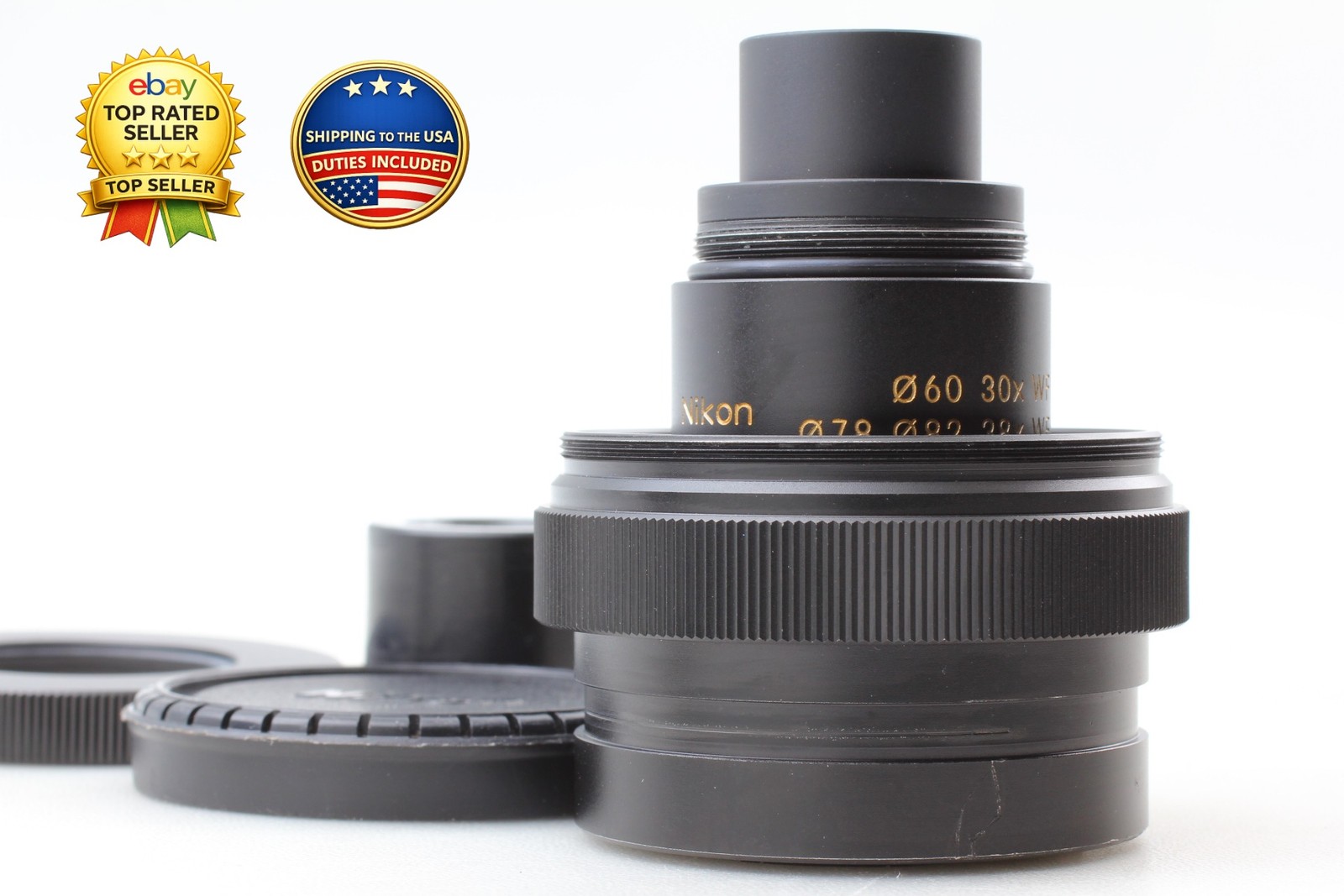 [Exc+5] Nikon Fieldscope Wide Eyepiece MC 30x 38x for ED 60 78 82 From JAPAN