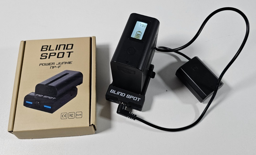 Blind Spot Power Junkie NP-F Camera Kit + NP-F980L Battery Ulanzi Super Clamp