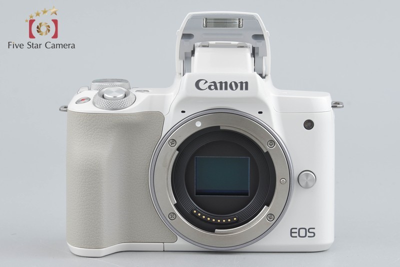 “Count 1,000” Canon EOS Kiss M / M50 White 24.0 MP Digital Mirrorless Camera
