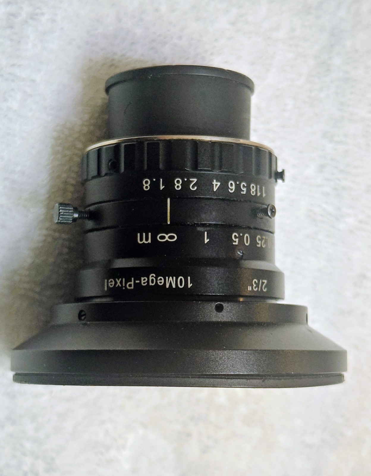 Azure 5mm 10MP C-Mount Lens 0518M10M 2/3″ Low DistortionMach Vision – EXCELLENT