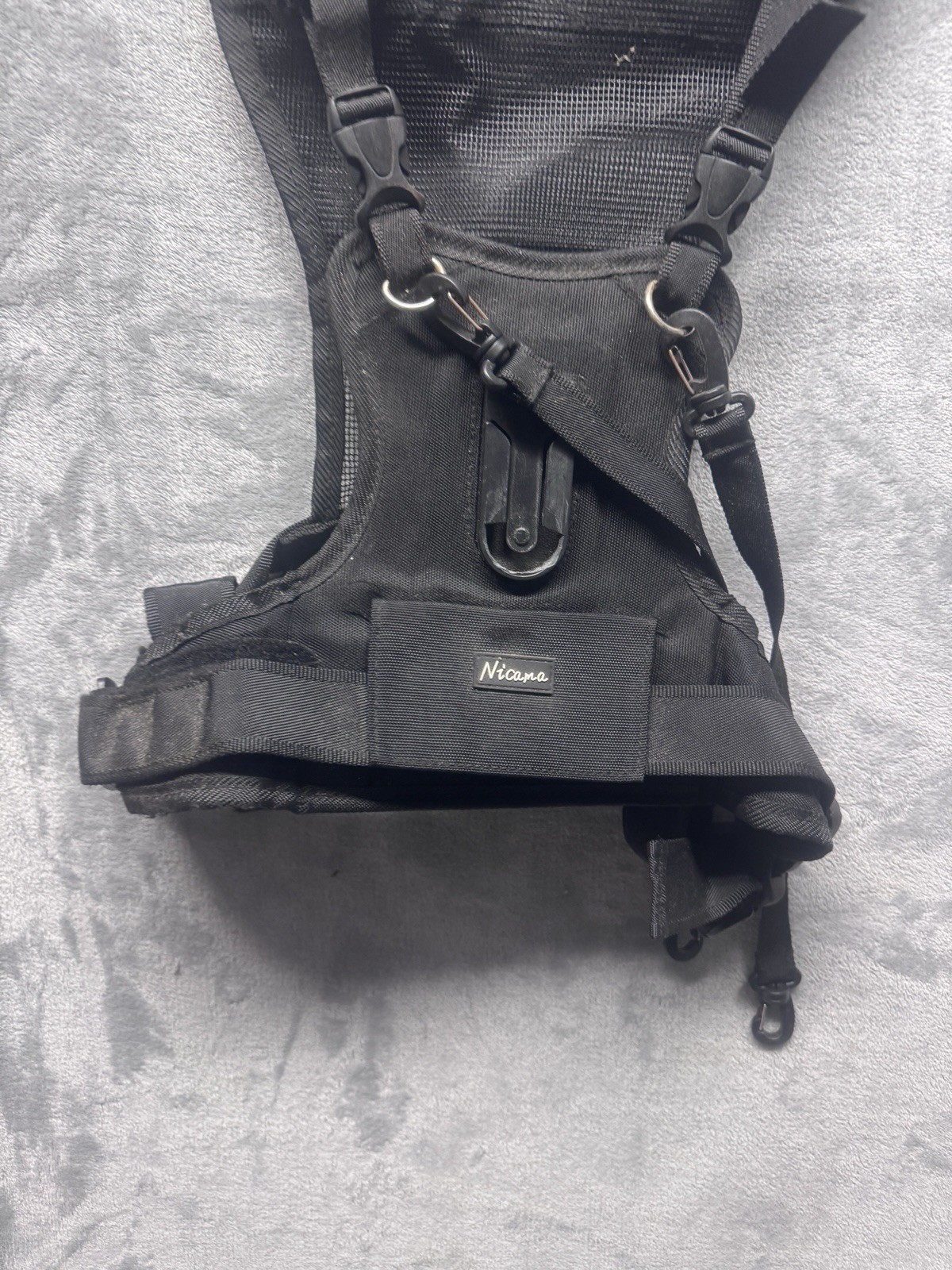 Multi Camera Harness Dual Strap Chest Rig Photographer Gear DSLR Utility READ
