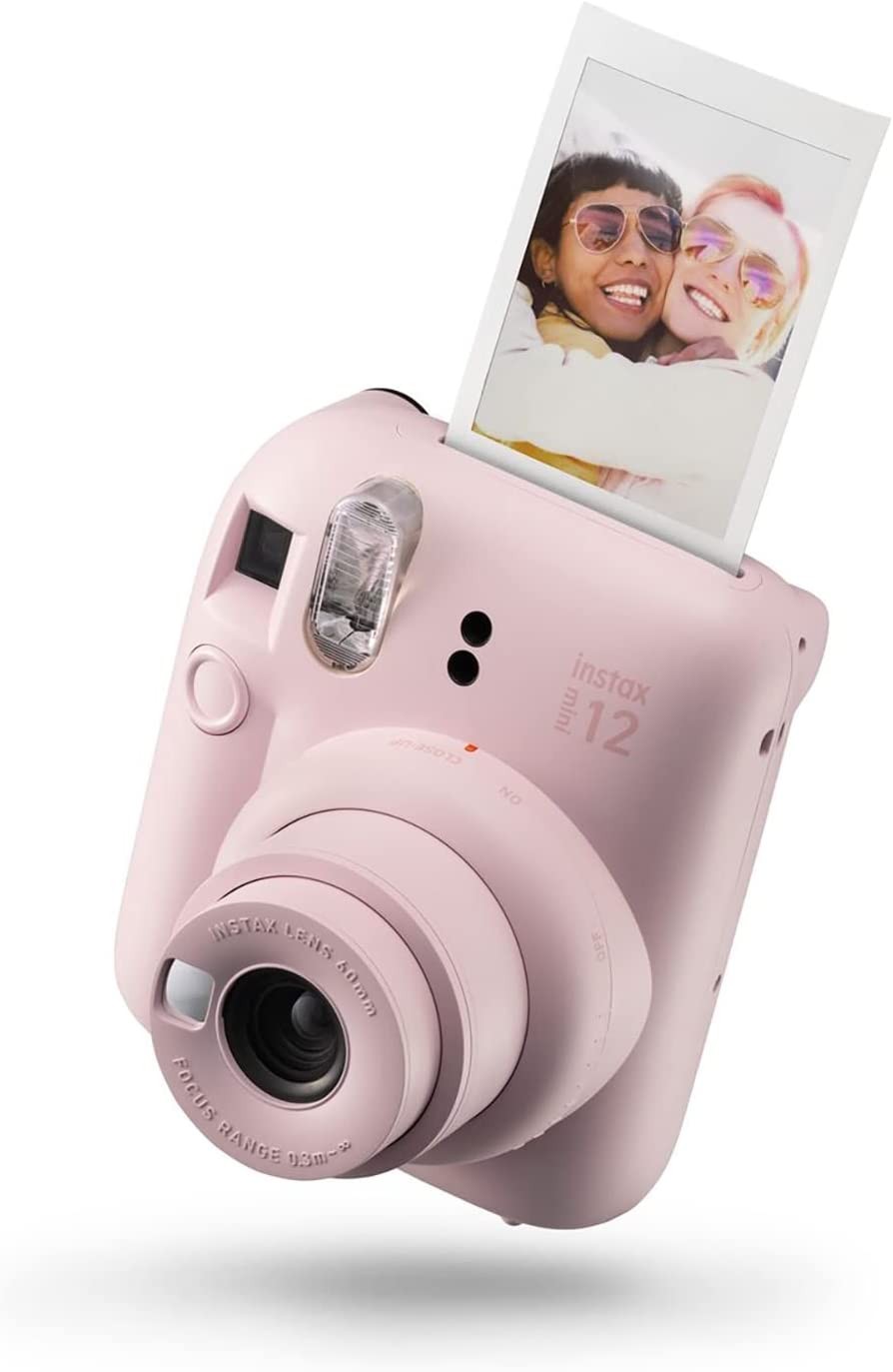 Fujifilm Instax Mini 12 Instant Camera – Blossom Pink