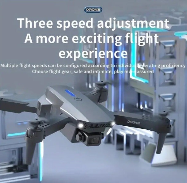 DJI Drone Style 2025 HD Dual Camera Selfie WIFI FPV Foldable RC Quadcopter Full