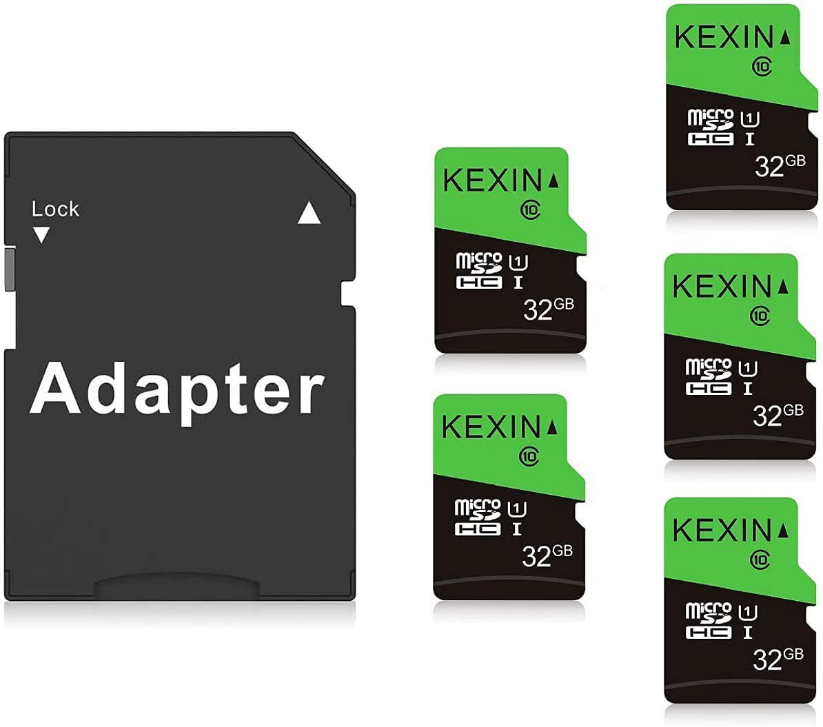 32GB LOT Micro SD Card SDHC Class 10 Memory Card TF Card&Adapter For Camera