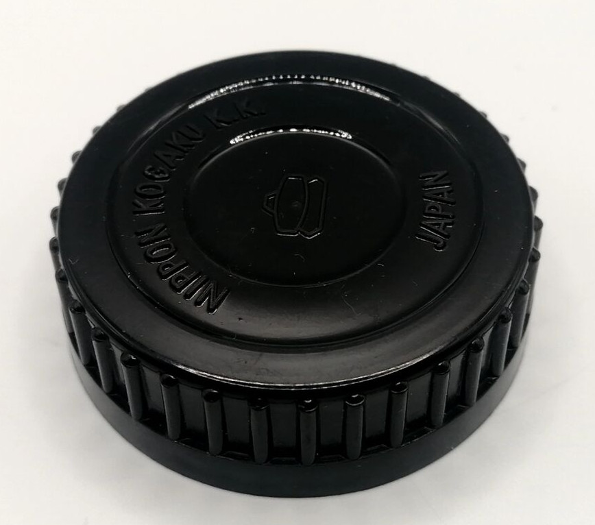 🎦VIDEO👀🌟Near MINT🌟 Genuine Nikon F Rear Lens Cap Nippon Kogaku KK From JAPAN