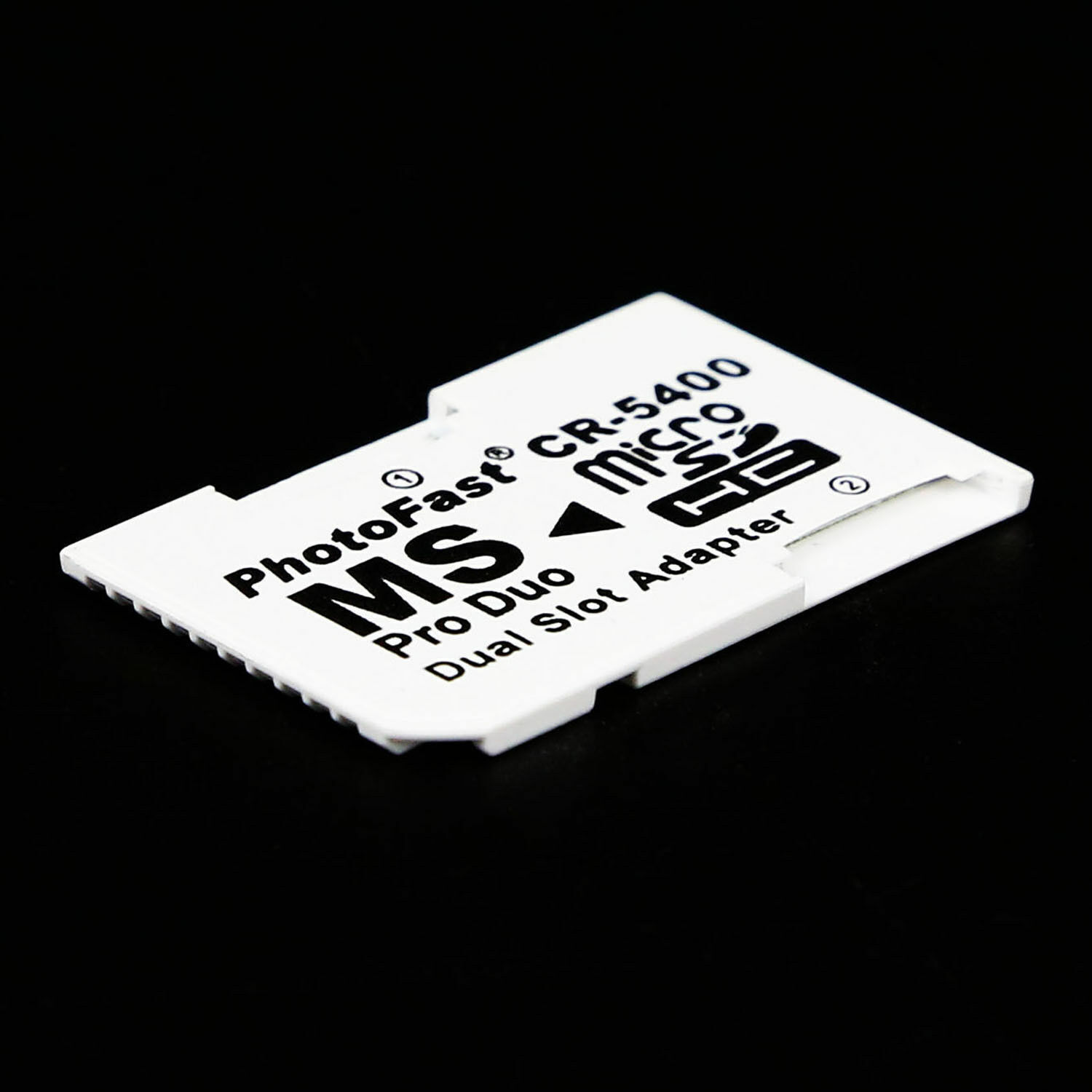 Dual Micro SD TF To Memory Stick Converter MS Pro Duo PSP Card 2 Slot Adapter