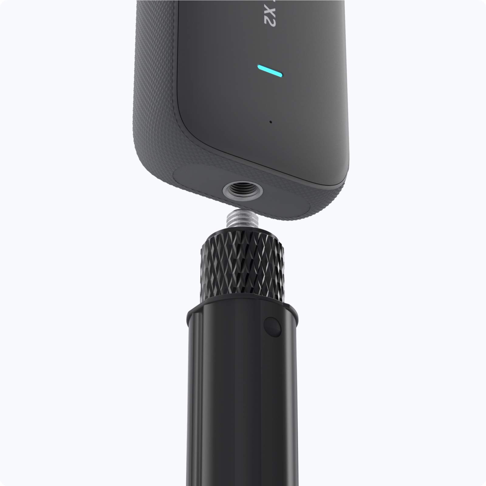 Insta360 2-in-1 Invisible Selfie Stick + Tripod, Aluminum Alloy Black