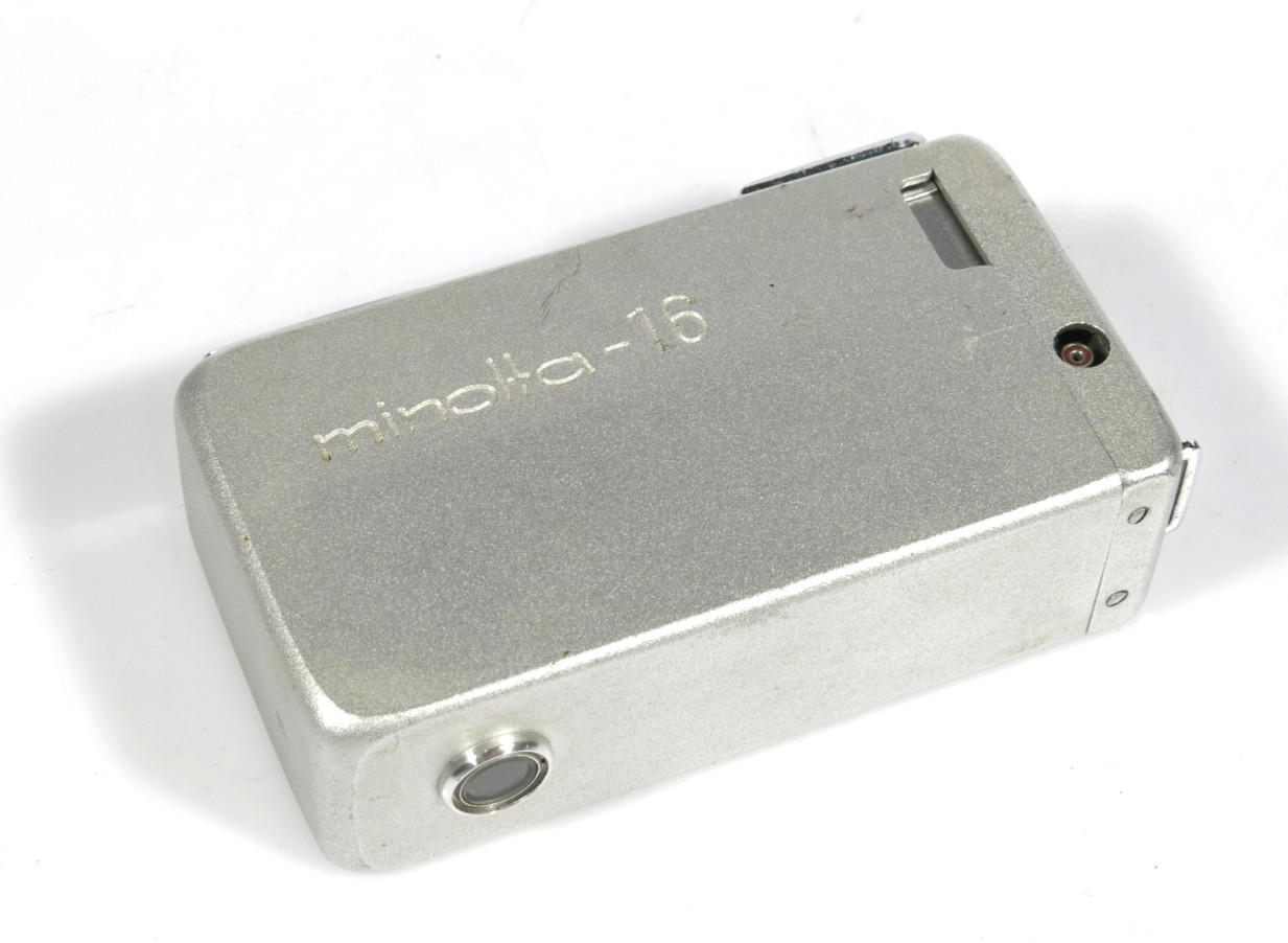 PRL) 1952 MINOLTA 16 MOD. 1 SPYCAMERA MINI JAPAN COMPACT CAMERA CAMARA