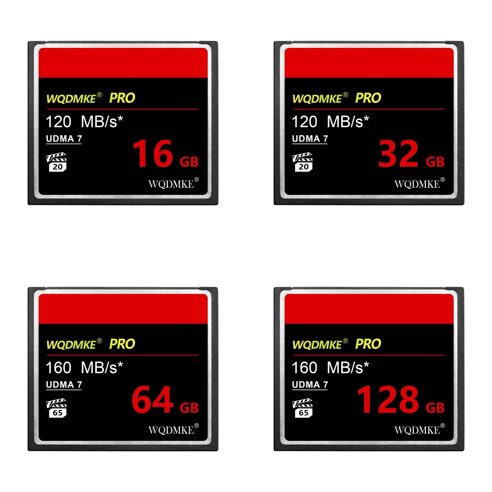 CF Memory Card 32GB UDMA Speed Up to 120MB/s Cards