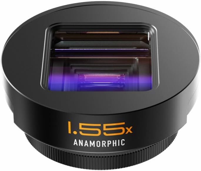 Fotorgear Pro ll T-Mount Fisheye Macro Wide-Angle Portrait 1.55X Smartphone Lens