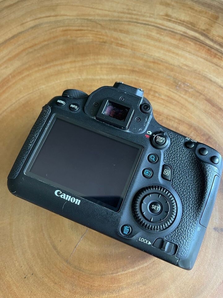 Canon EOS 6D 20.2MP Digital SLR Camera – Black (Body Only), 8035B002