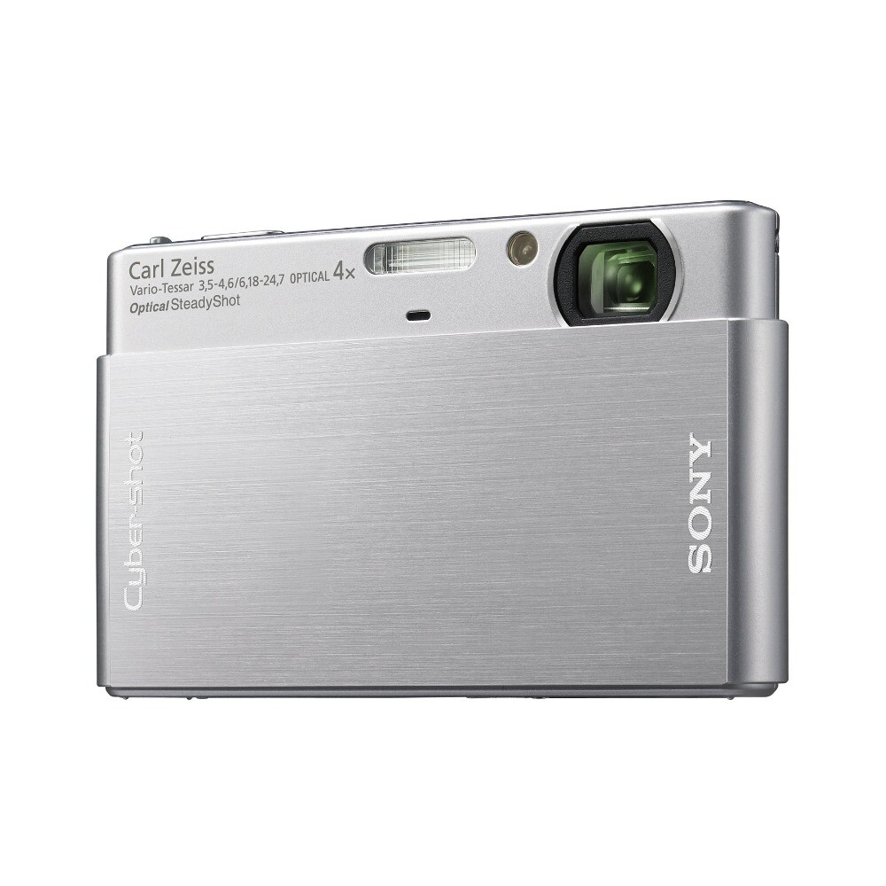 Sony Cyber-shot DSC-T77 Digital Camera 4X Optical Zoom Touch Screen Multicolored
