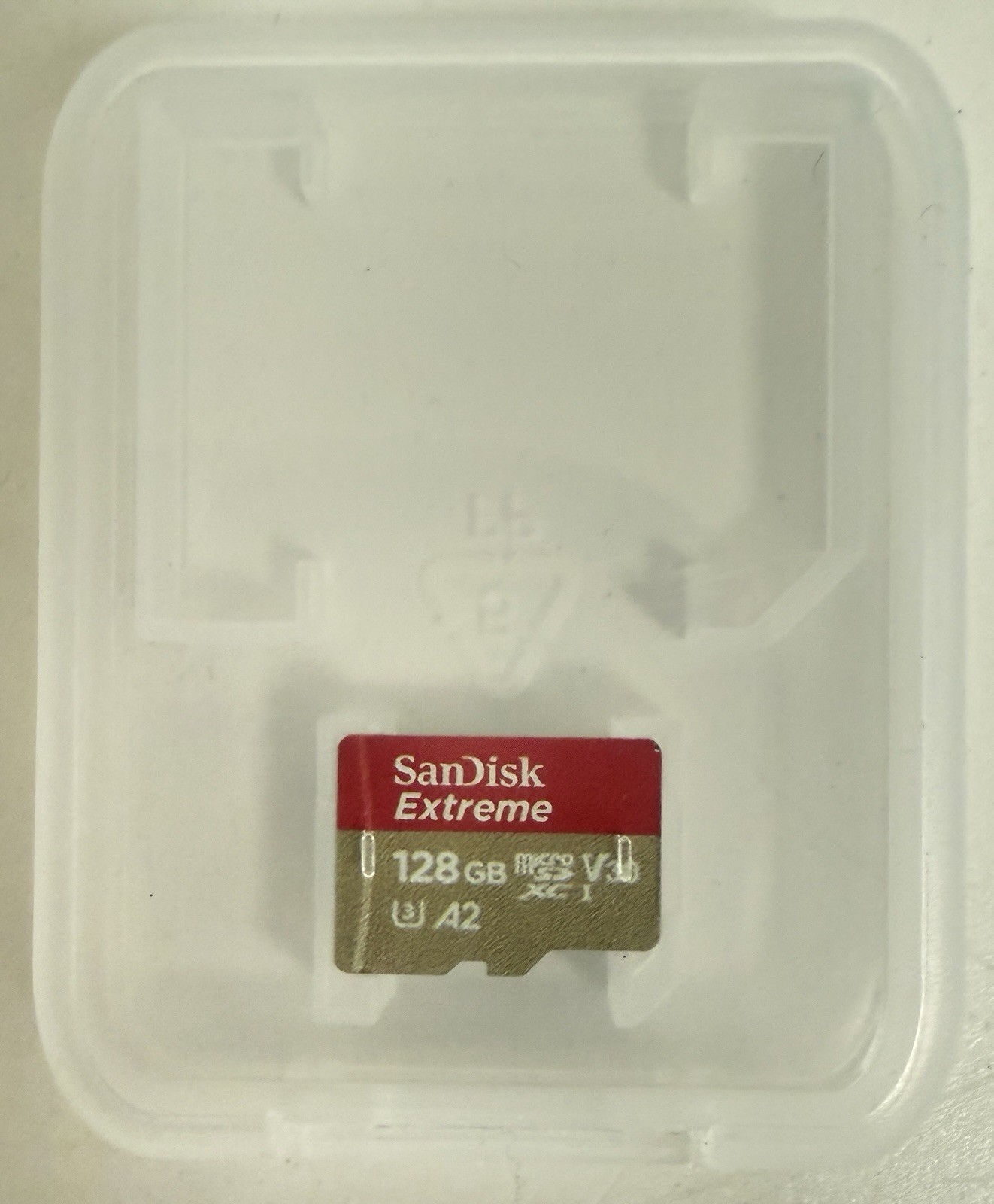 SanDisk 128GB Extreme A2 V30 U3 MicroSDXC Memory Card