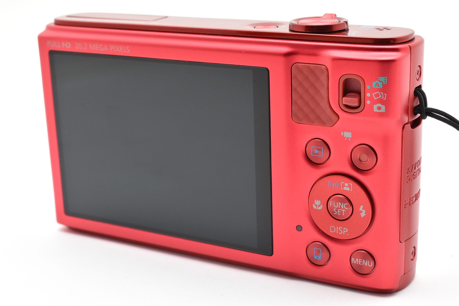 [Top MINT] Canon Powershot SX610 HS Compact Digital Camera 20.2MP Red From JAPAN