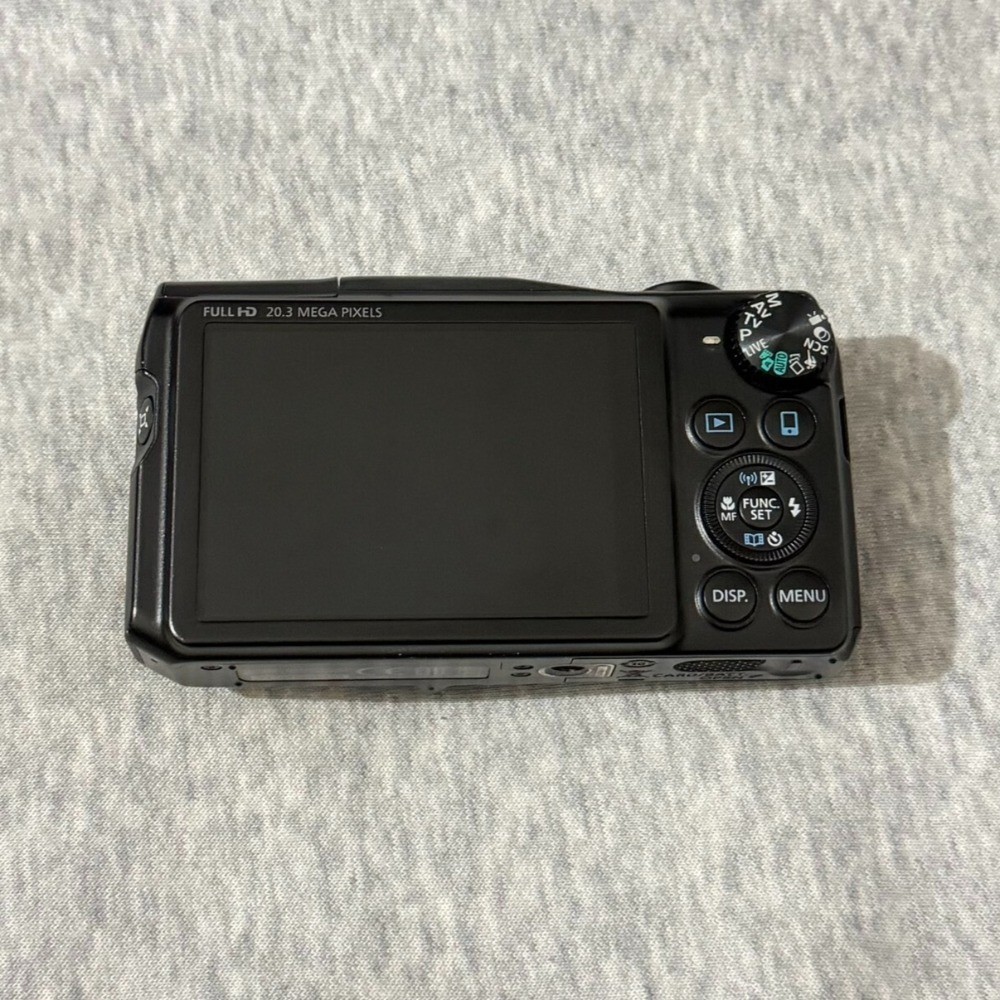 Black Canon PowerShot SX710 HS Compact Digital Camera 20.3 MP 30x Optical Zoom