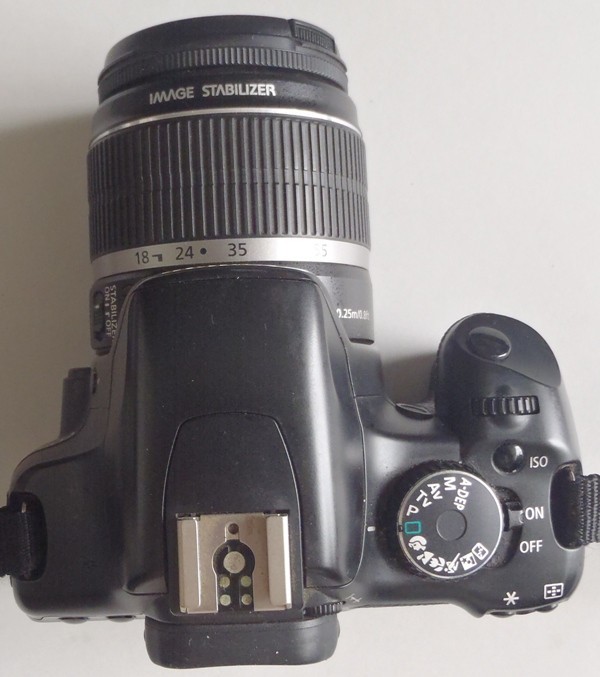Canon Rebel XSi DSLR Camera with EF-S 18-55mm f/3.5-5.6 is Lens