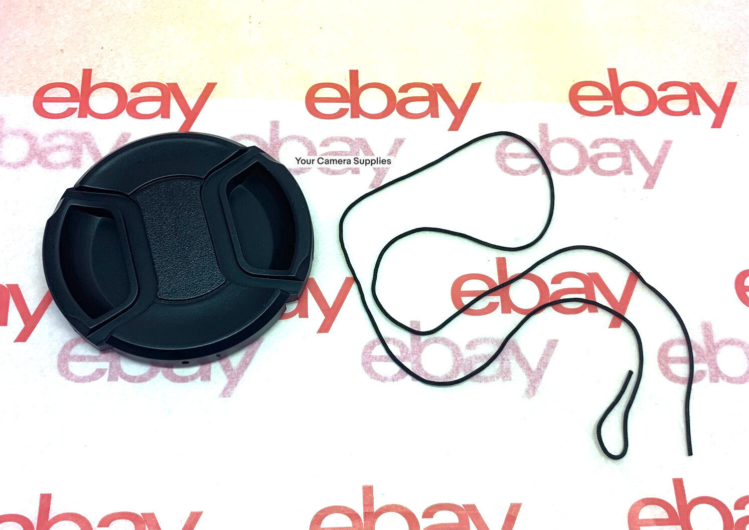 SNAP-ON FRONT LENS CAP DIRECTLY to CAMERA FUJI S9950W S9950 W FINEPIX+HOLDER