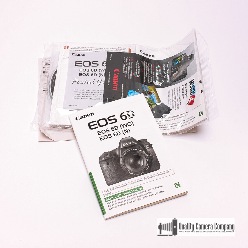 Canon EOS 6D Camera Body, Original Box + Accessories 8035B002 Great Condition