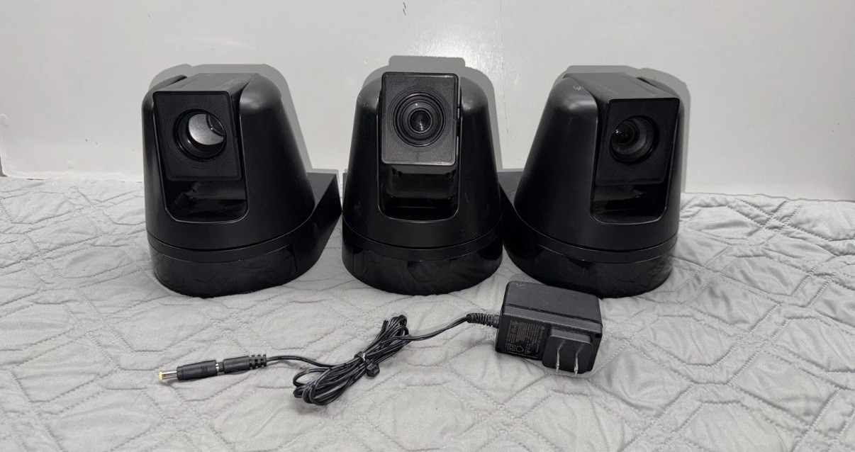 Used AIDA Imaging PTZ3-X20L Full HD Broadcast PTZ Cameras Lot of 3