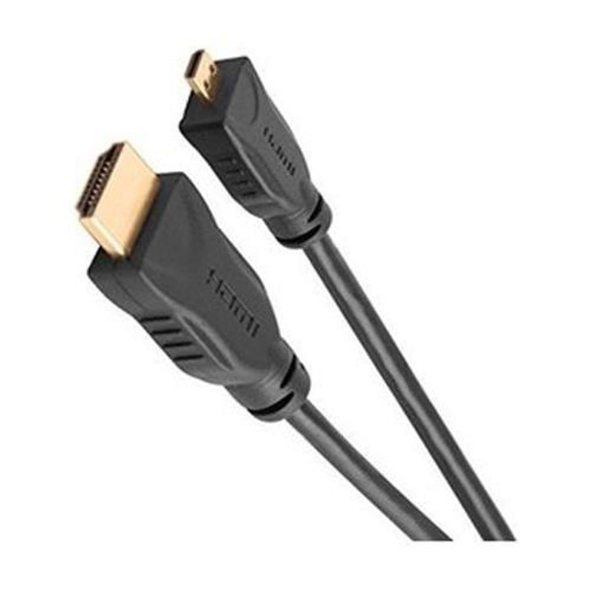General Brand 6-ft. High Speed Micro HDMI to HDMI Cable for Cameras