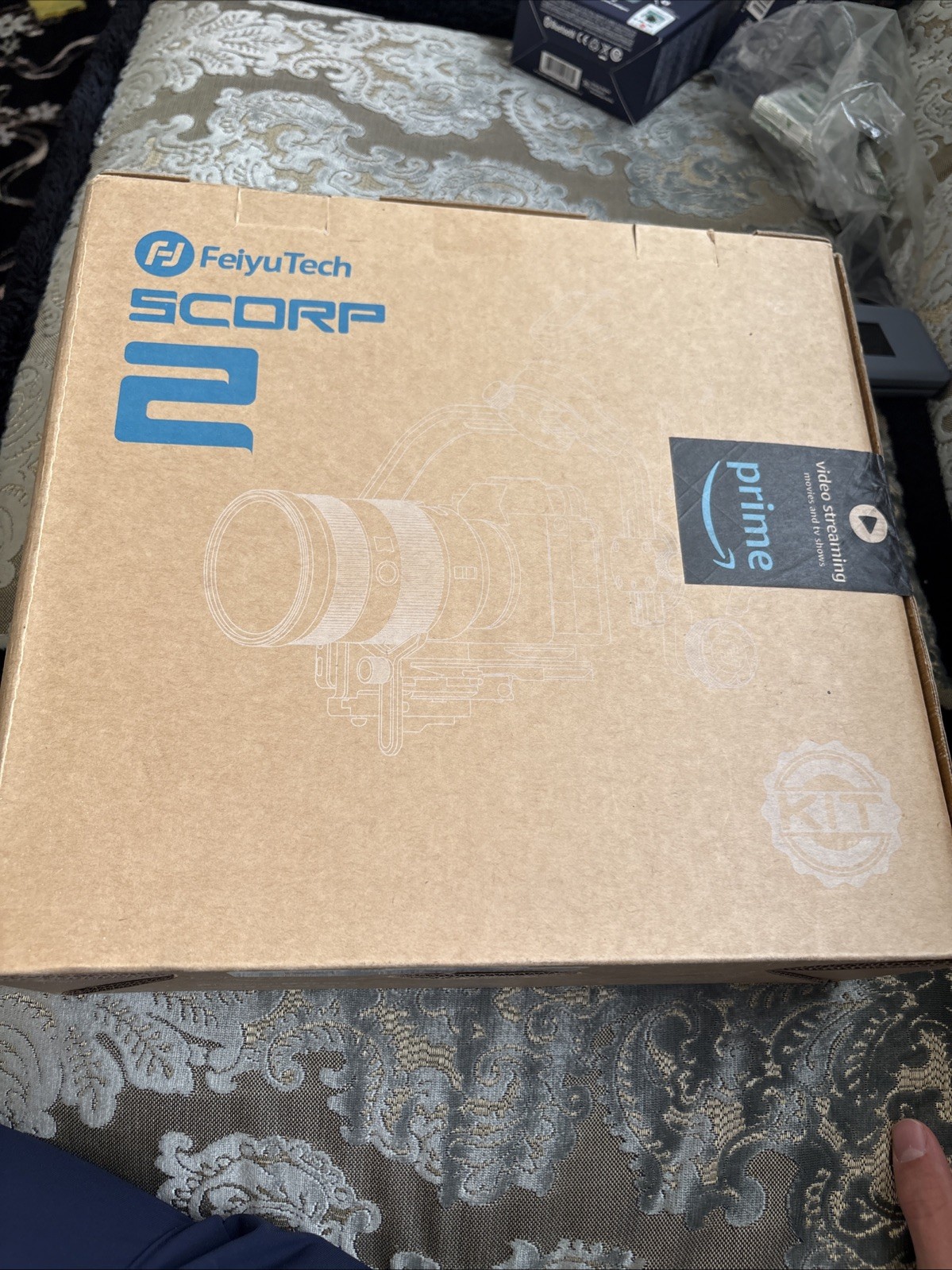 FeiyuTech SCORP-2 Gimbal Stabilizer with AI Tracking Modes for DSLR Camera