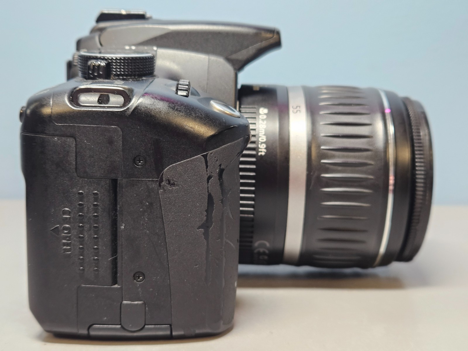 Canon Digital Rebel XT EOS Camera With Canon Zoom Lens EF-S 18-55mm – Pre-Owned