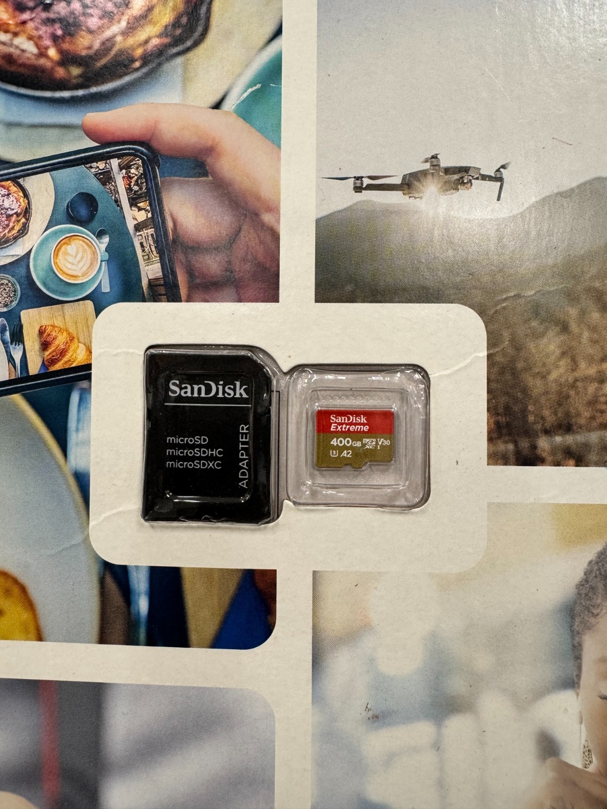 SanDisk Extreme 400GB Micro SDXC UHS-I Card 160MB/read_90MB/write speeds