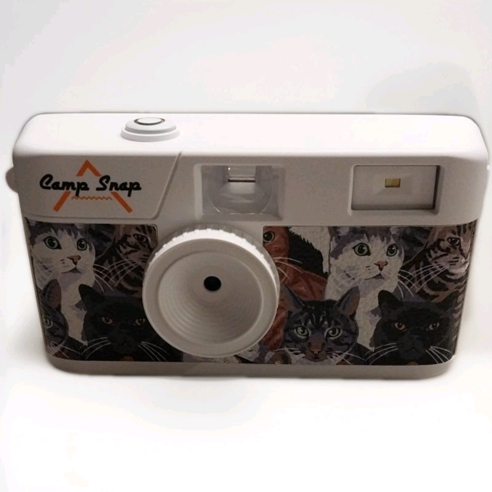 Camp Snap V105 Screen-Free Eco-Friendly Compact Camera White Multicolor USB