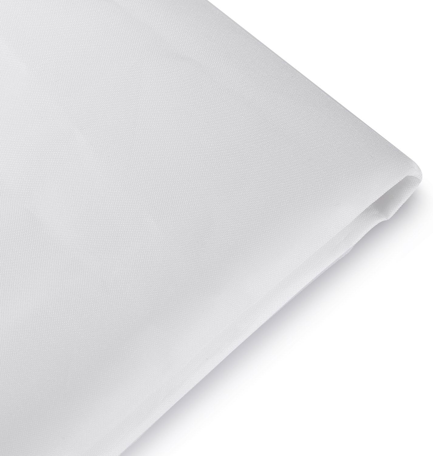 Neewer 12×5 feet/3.6×1.5 meters Polyester White Seamless Diffusion Fabric.