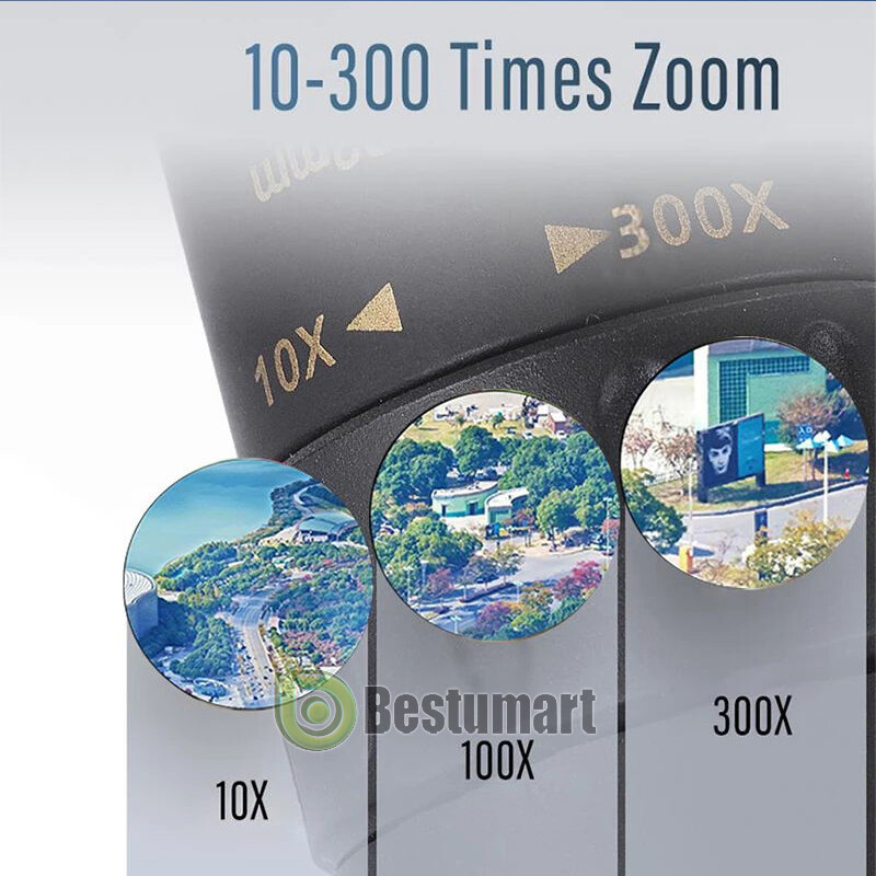 Phone Camera Lens Kit For iPhone Smartphone 300 X 40mm Telephoto Zoom Monoculars