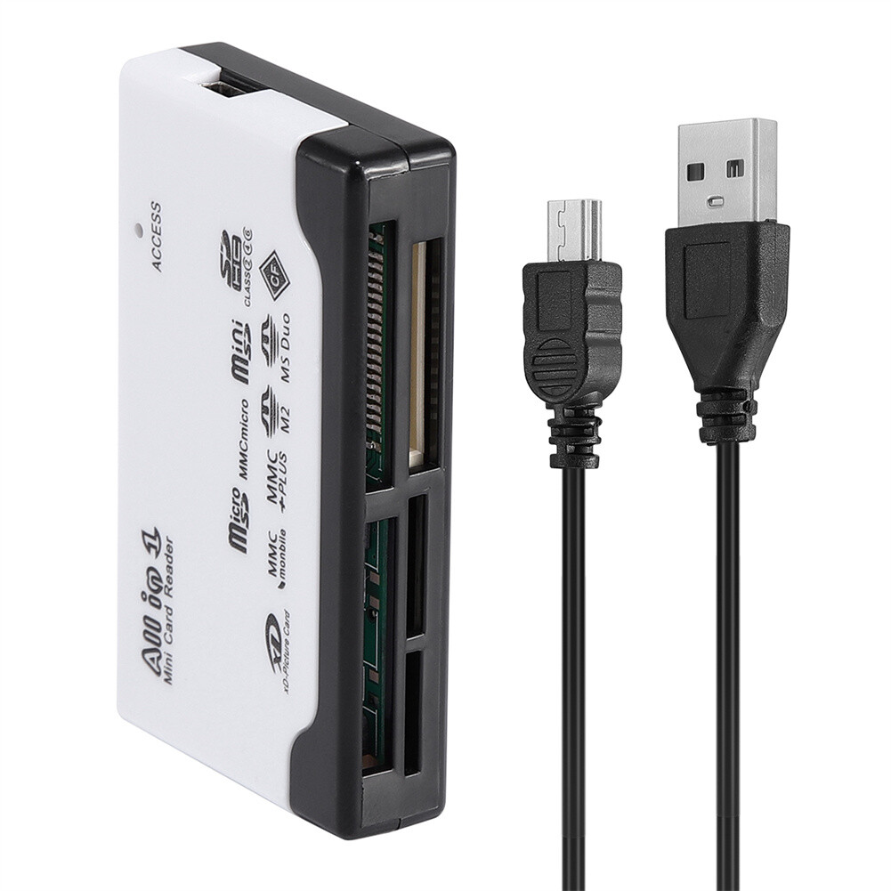 Card Reader USB 2.0 Type C Micro SD TF CF Smart Memory Adapter Laptop Computer
