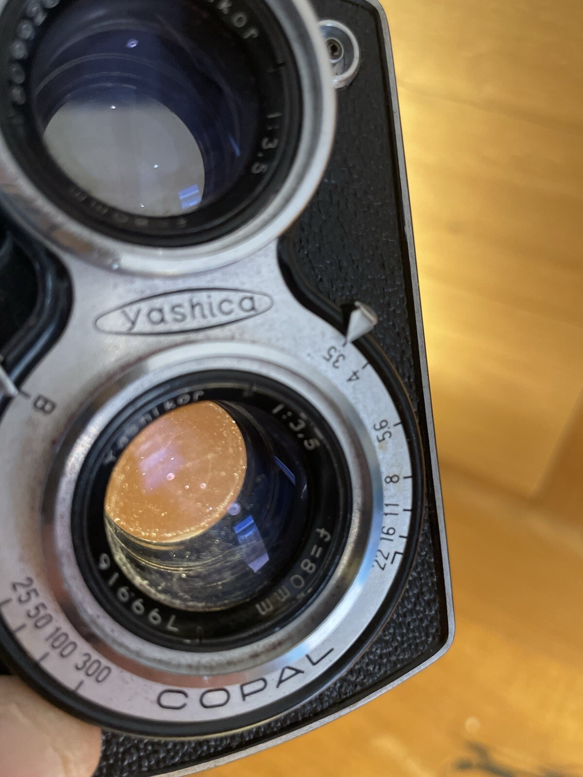 *Near Mint* Yashicaflex A2 6×6 TLR Film Camera Yashimar 80mm F/3.5 From Japan